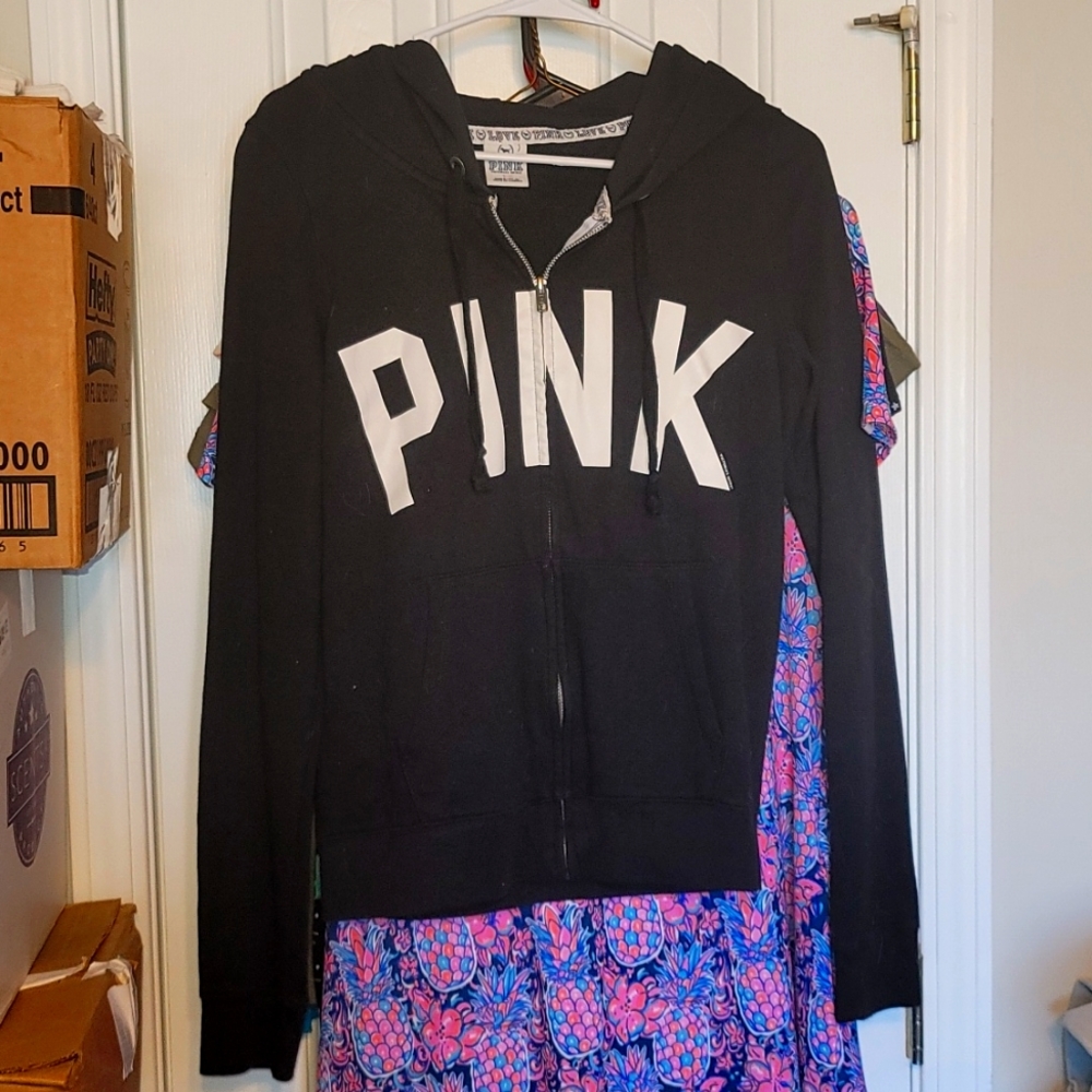 Brand New Without Tags Victoria Secrets Pink ZIP Up Hoodie